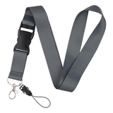 Lanyard - Solid Gray