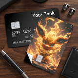 Credit Card Skin Sticker - Pokémon - Fiery Flareon - Holographic