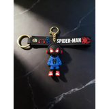 3D PVC Figure Keychain - Spider-Man - Miles Morales Hoodie Headphones Variant 2