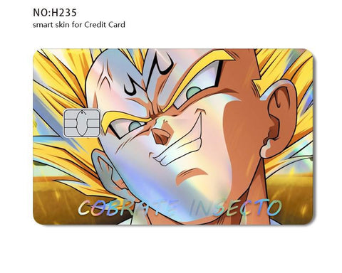 Credit Card Skin Sticker - Dragon Ball Z Holographic