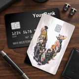 Credit Card Skin Sticker - Demon Slayer - Hashira Group Illustration - Holographic