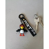 3D PVC Figure Keychain - Italian Brainrot - Pingu Red Goggles