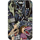 ID Card Badge Holder - Beetlejuice - Beetlejuice And Lydia Deetz Cartoon Art