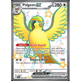 Card Keychain - Pokémon - Pidgeot ex Full Art, Special Illustration Rare