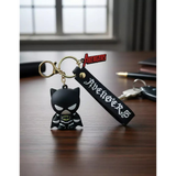 3D PVC Figure Keychain - Batman - Chibi Skeleton