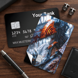 Credit Card Skin Sticker - Chainsaw Man - Chainsaw Man Devil Form Close-up - Holographic