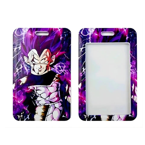 ID Card Badge Holder - Dragon Ball - Vegeta Super Saiyan with Dark Aura