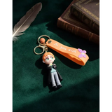 3D PVC Figure Keychain - Harry Potter - Ron Weasley Chibi Figure With Robe