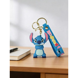 3D PVC Figure Keychain - Lilo & Stitch - Stitch Grumpy Arms Crossed
