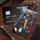 Credit Card Skin Sticker - Formula 1 - Mclaren F1 Car With Driver - Holographic