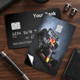 Credit Card Skin Sticker - Formula 1 - Red Bull Racing F1 Car - Holographic