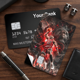 Credit Card Skin Sticker - NBA - Michael Jordan Bulls Slam Dunk - Holographic