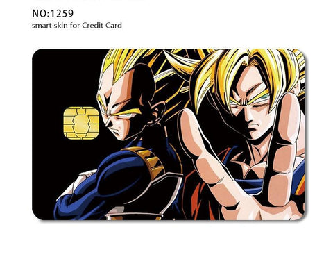 Credit Card Skin Sticker - Dragon Ball Z