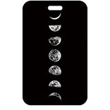 ID Card Badge Holder - Moon Phases