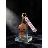 3D PVC Figure Keychain - Guardians of the Galaxy - Baby Groot Ravager Outfit Variant 2