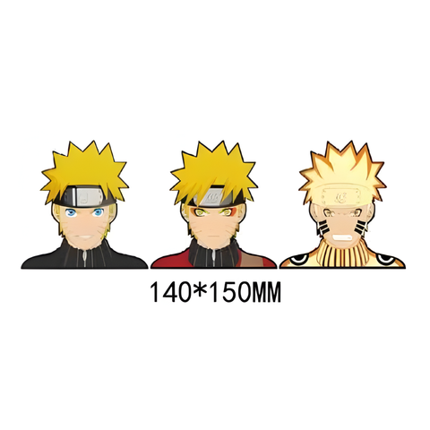 3D Lenticular Sticker - Naruto - Naruto Uzumaki Three Forms