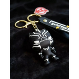 3D PVC Figure Keychain - Marvel - Chibi Black Panther