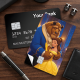 Credit Card Skin Sticker - Beauty and the Beast - Belle And The Beast Loving Embrace