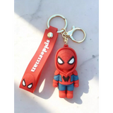 3D PVC Figure Keychain - Spider-Man - Chibi Hoodie Variant 2