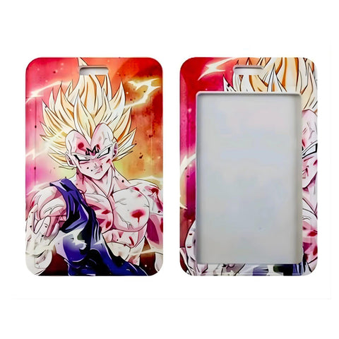 ID Card Badge Holder - Dragon Ball - Majin Vegeta Super Saiyan Form