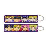 Embroidery Keychain - JoJo's Bizarre Adventure - Multiple Jojo's Bizarre Adventure Characters