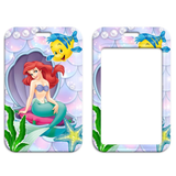 ID Card Badge Holder - The Little Mermaid - Ariel and Flounder From The Little Mermaid