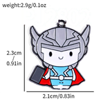 Bracelet Charm - Marvel - Thanos with purple face