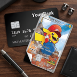 Credit Card Skin Sticker - Pokémon - Mario Pikachu Promo Card Art