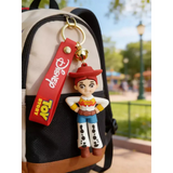 3D PVC Figure Keychain - Toy Story - Jessie Cowgirl Outfit