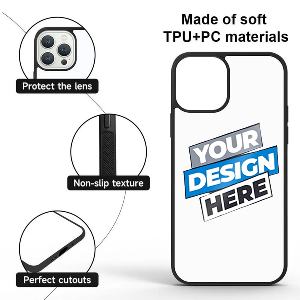 Custom iPhone Protective Case: Soft Rubber Series
