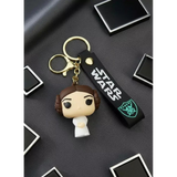 3D PVC Figure Keychain - Star Wars - Princess Leia Organa