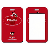 ID Card Badge Holder - Mickey & Friends - Mickey Mouse Prada Red ID Card