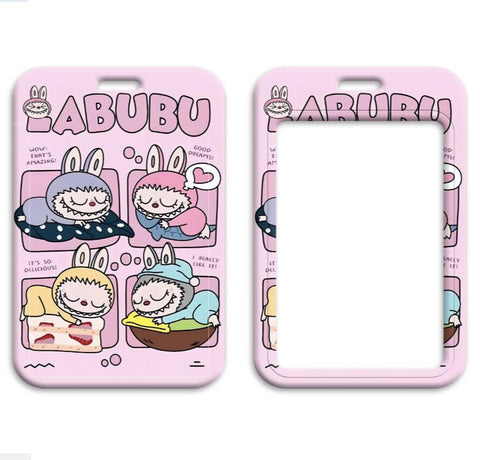 ID Card Badge Holder - Labubu
