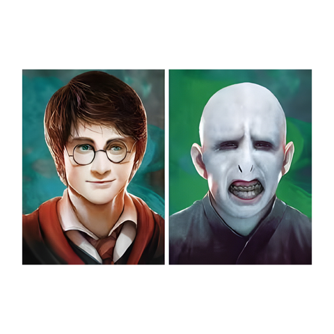 3D Lenticular Poster 12"x16" - Harry Potter - Harry vs Lord Voldemort