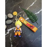 3D PVC Figure Keychain - Dragon Ball Z - Chibi Goku Super Saiyan