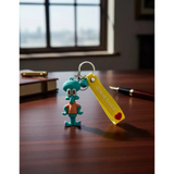 3D PVC Figure Keychain - SpongeBob SquarePants - Squidward Standing