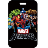 ID Card Badge Holder - Marvel - Heroes Group Shot Black Card
