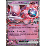 Card Keychain - Pokémon - Team Rocket's Mewtwo ex Full Art with Giovanni