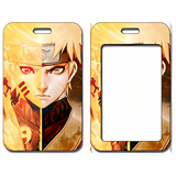 ID Card Badge Holder - Naruto - Uzumaki Sage Mode Split Face