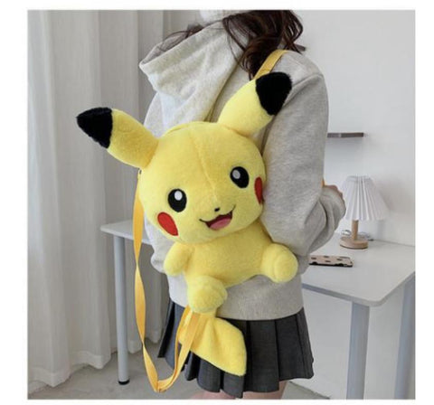 Plush Backpack - Pokemon - Pikachu - 33cm