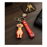 3D PVC Figure Keychain - DC Comics - Krypto Superdog Sitting