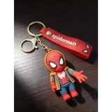 3D PVC Figure Keychain - Spider-Man - Chibi Hoodie