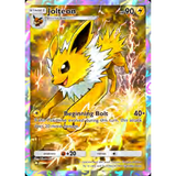 Card Keychain - Pokémon - Jolteon basic Full art rainbow rare promo