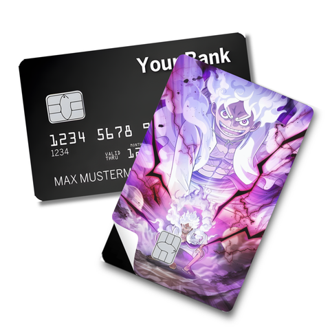 Credit Card Skin Sticker - One Piece - Luffy Gear 5