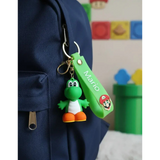 3D PVC Figure Keychain - Super Mario - Yoshi Standing Figure