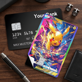 Credit Card Skin Sticker - Pokémon - Pikachu Ex Thunder Full Art - Holographic