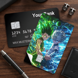 Credit Card Skin Sticker - Hunter x Hunter - Gon And Killua Art - Holographic