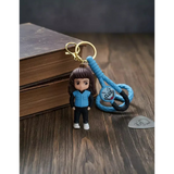 3D PVC Figure Keychain - Stranger Things - Eddie Munson Chibi Figure