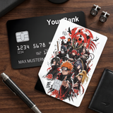 Credit Card Skin Sticker - Naruto - Akatsuki Group - Holographic