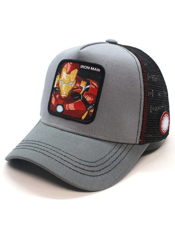 Snapback Cap - Marvel - Iron Man (Gray)